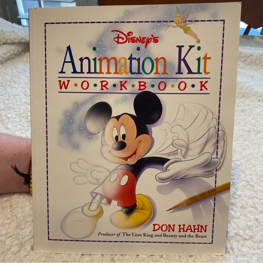 Disney's Animation Kit Book Don Hahn 1999 First Edition.